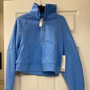 Lululemon Blue Half-Zip Pullover